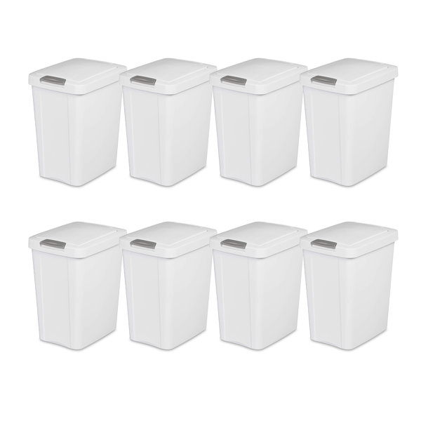 Sterilite 7.5 Gallon Touch Top Waste Basket & Reviews Wayfair